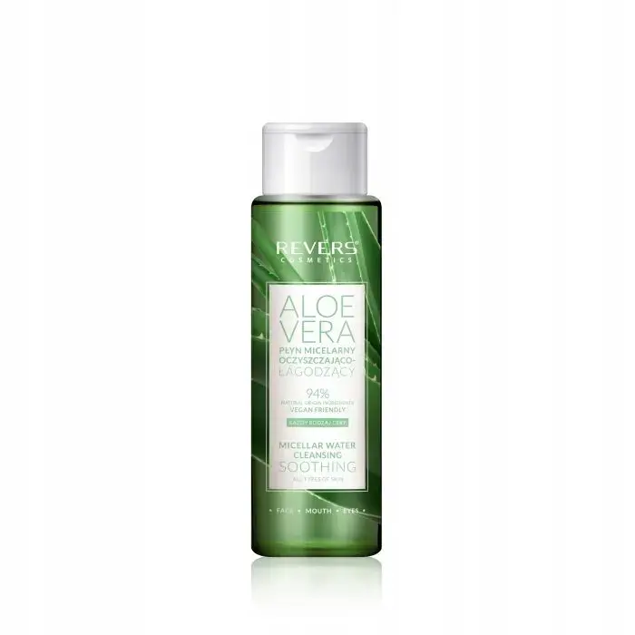 REVERS ALOE VERA MICELLAR WATER-Καθαριστικό και καταπραϋντικό μικκυλιακό υγρό 400ml