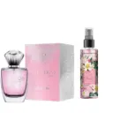 LOTUS Vice Versa Rose EDP ​​for Her 100ml + Body mist Smooth Touch Gordano Parfums 200ml