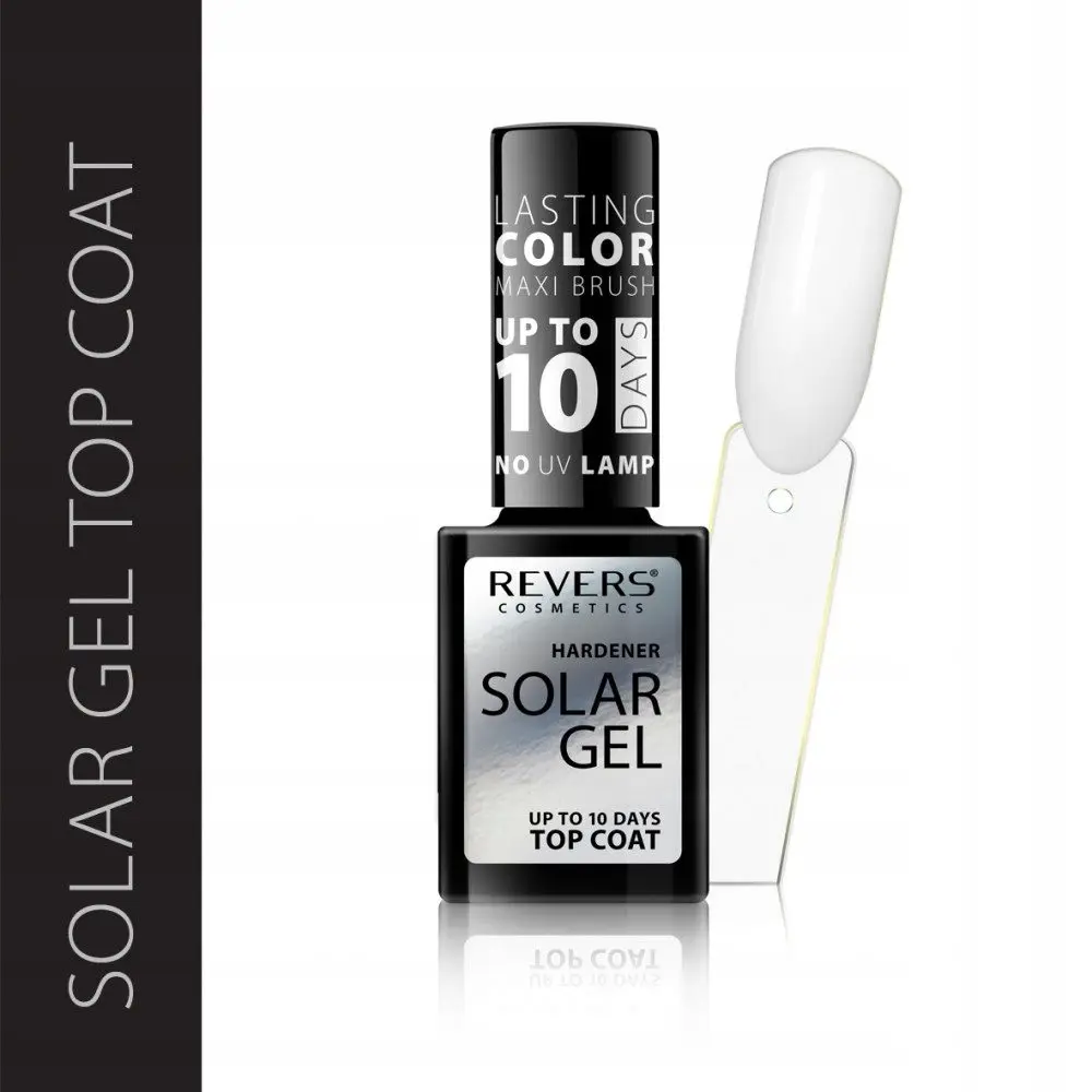 Top coat νυχιών Revers Solar Gel χωρίς λάμπα