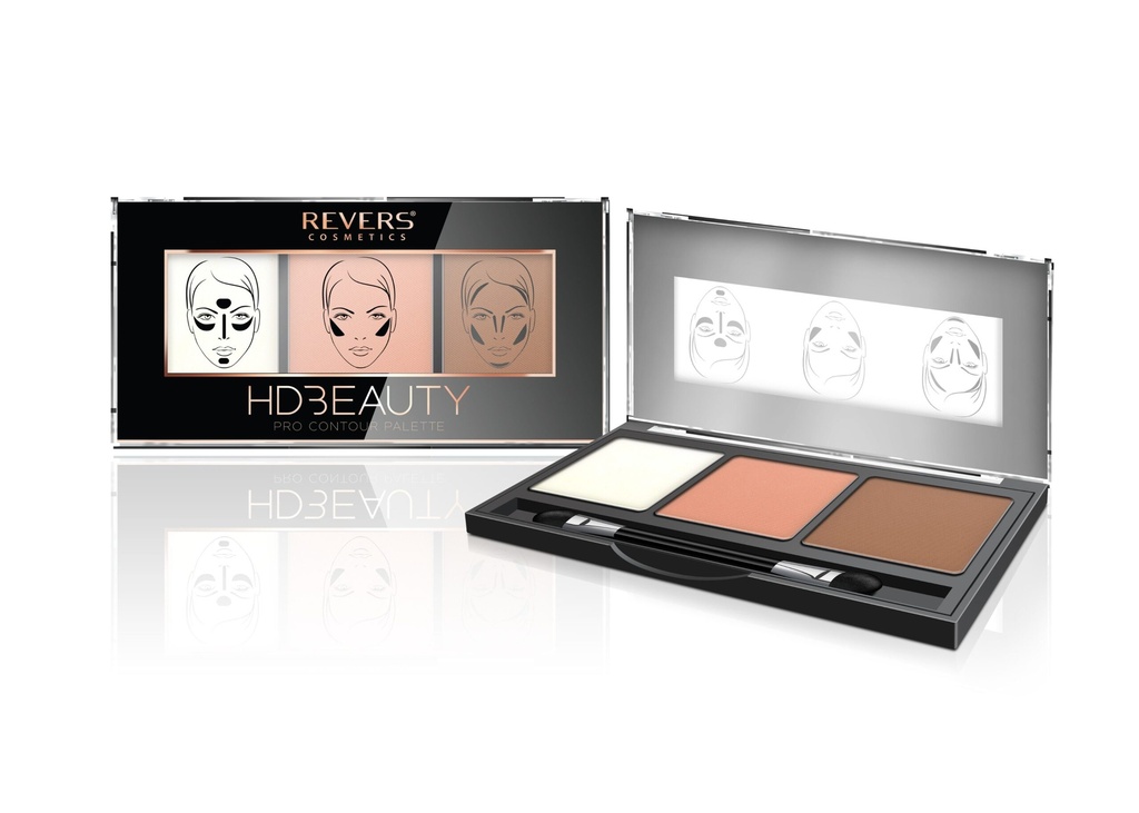 HD BEAUTY PRO CONTOUR PALETTE No 2