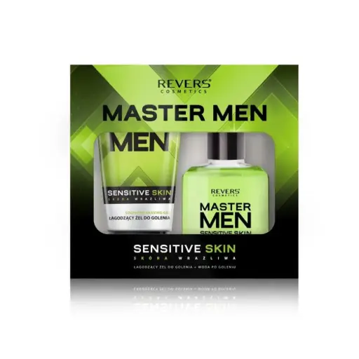 Σετ Δώρου REVERS MEN Τζελ Ξυρίσματος 150ml + AFTERSHAVE 120ml Για Ευαίσθητη Επιδερμίδα
