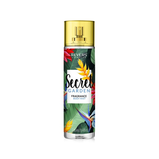 [bmist06] BODY MIST SECRET GARDEN WITH EXOTIC-FLORAL AROMA 235ml