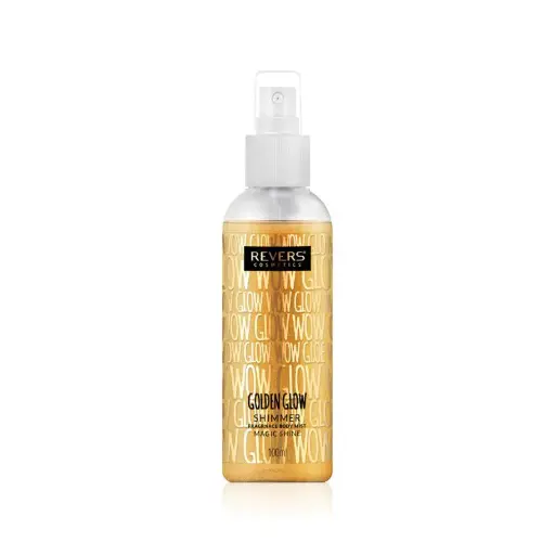 [bmist08] Body Mist with G L I T T E R  GOLDEN GLOW 100m