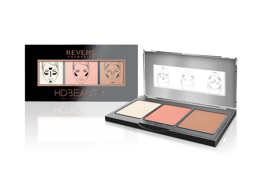 [cont09] HD BEAUTY PRO CONTOUR PALETTE No 3