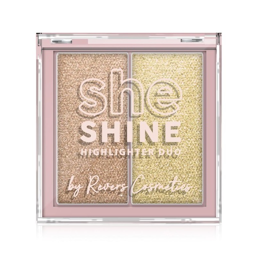 [High-23] Duo face highlighter SHE SHINE # 1 Desert Beam 7.2g