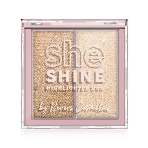 [High-26] Duo face highlighter SHE SHINE # 4 Heat Haze 7.2g